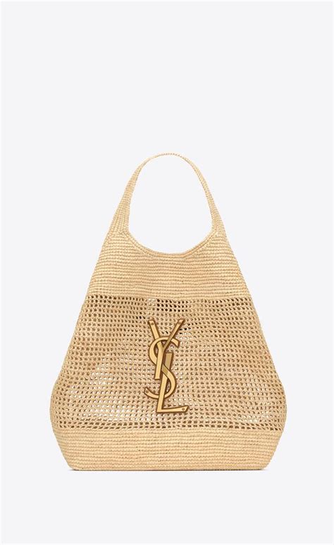 icare rafia ysl|YSL Beach Bag Icare in Raffia: Unboxing and Review.